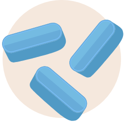 icon with pill capsules